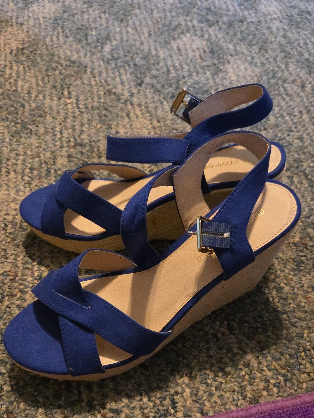 Montego Bay Club Blue Wedges